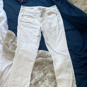 Size 4 white skinny jeans FREE SHIPPING